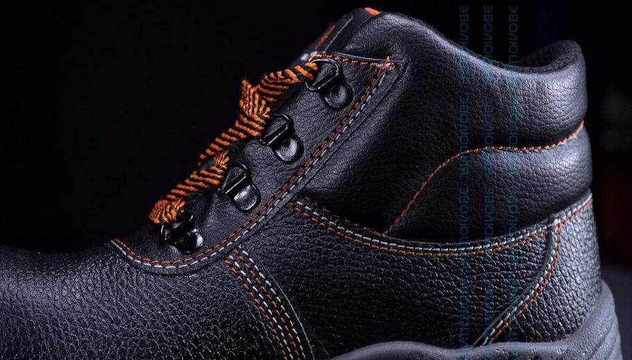 Ботинки рабочие «5208К» (кожа, ПУ-ТПУ)