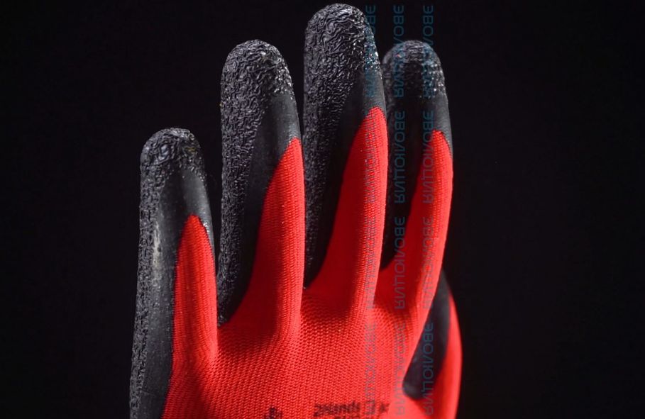 Перчатки нейлоновые «LatexFtex» с латексным покрытием