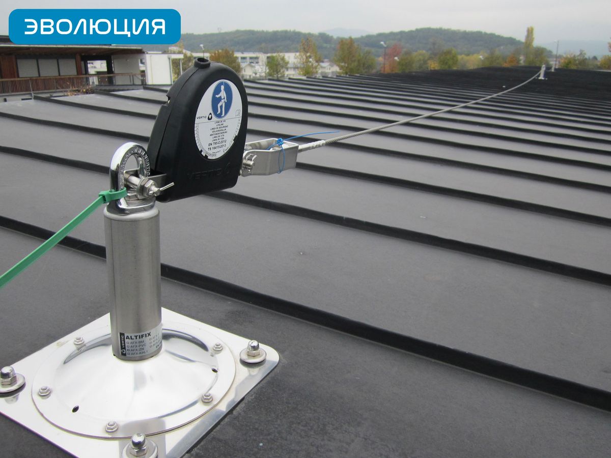 Профнастил. Анкерная линия