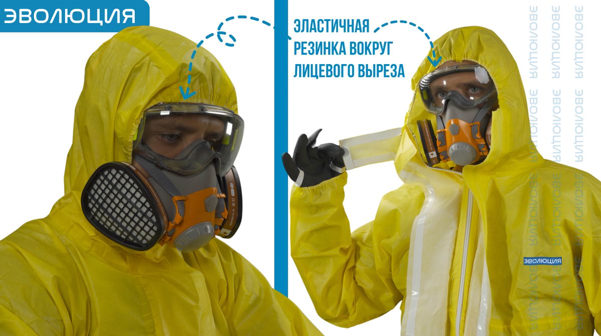 Комбинезон защитный одноразовый «DT300»