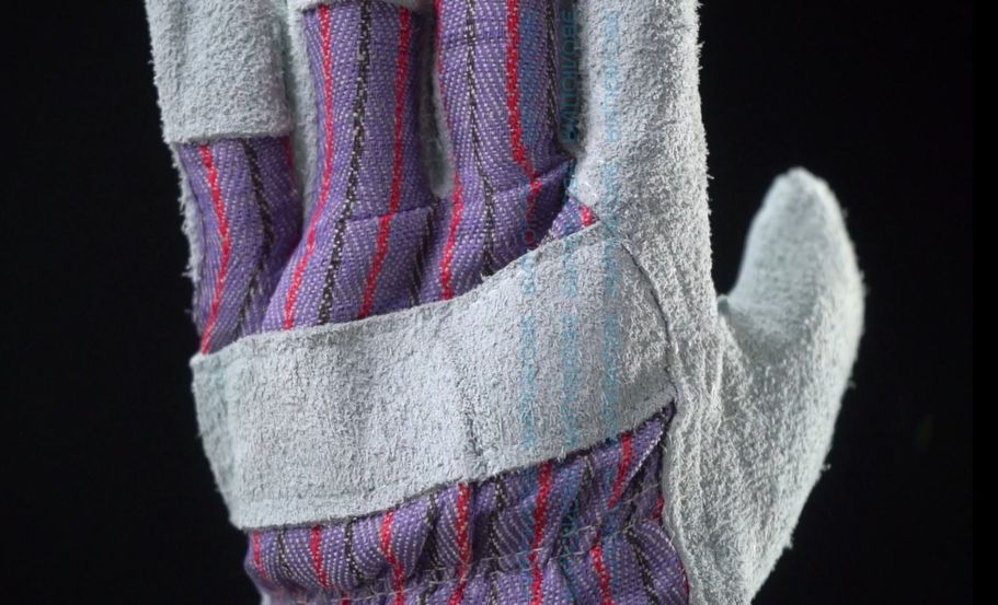 Перчатки комбинированные «0115» спилковые