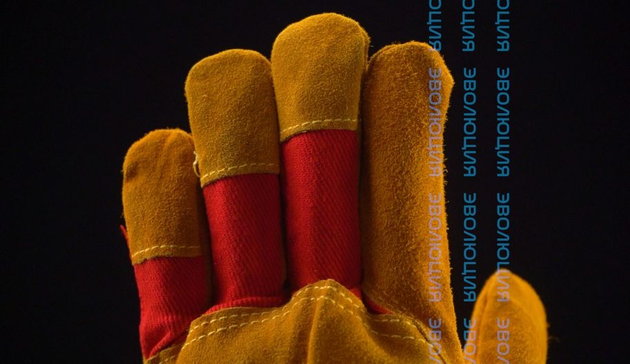 Перчатки комбинированные утепленные « Siberia» спилковые 