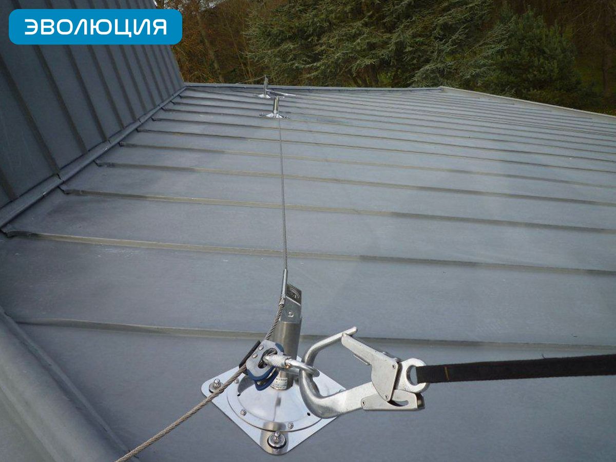 Профнастил. Анкерная линия