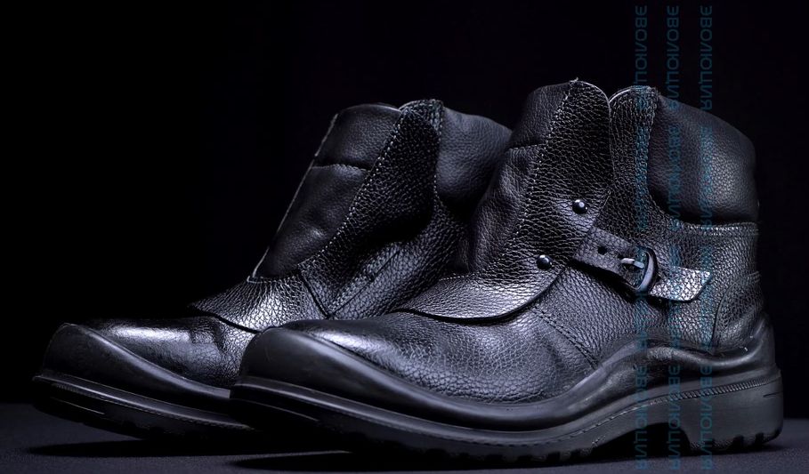 Ботинки сварщика «C90» (кожа, ПУ/Нитрил)