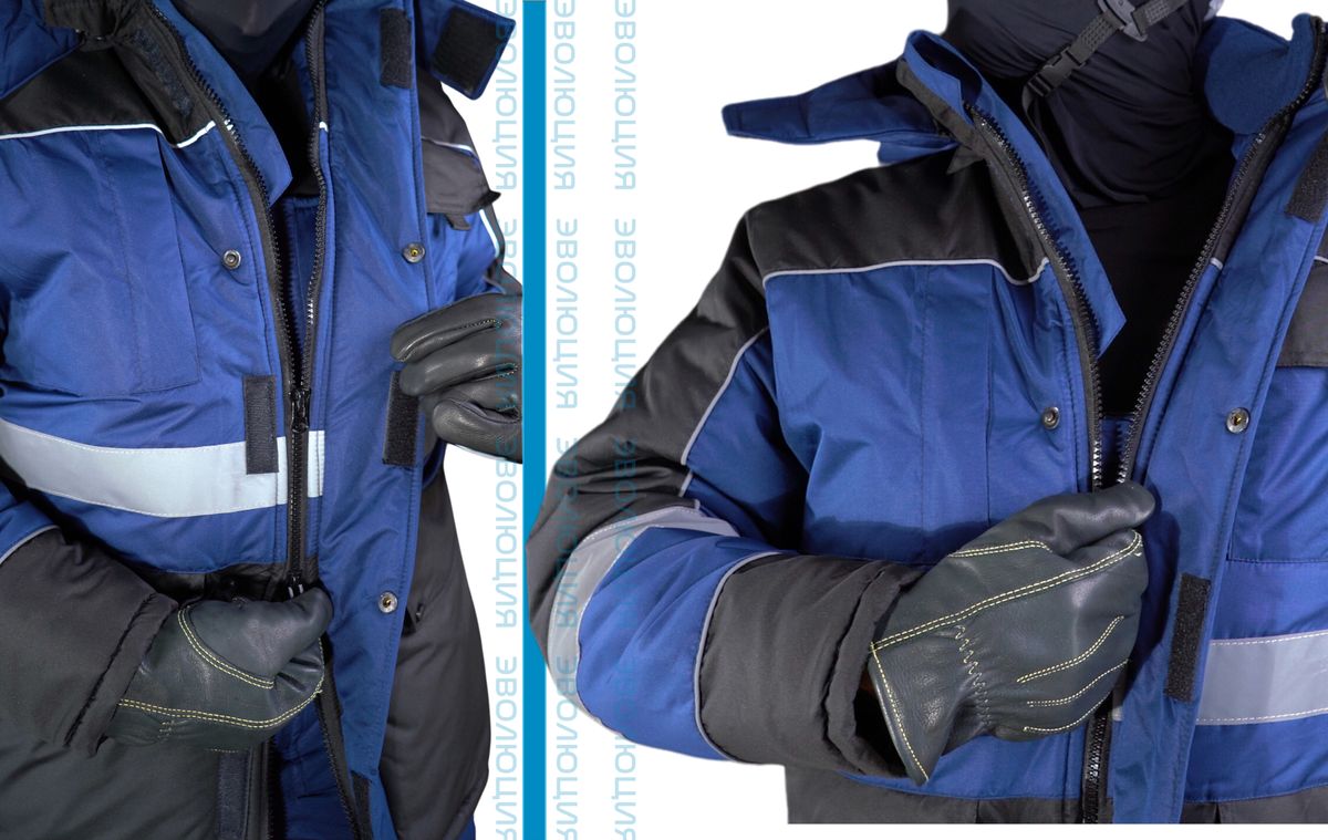 Костюм утепленный «Север-3» с флисом, куртка, полукомбинезон