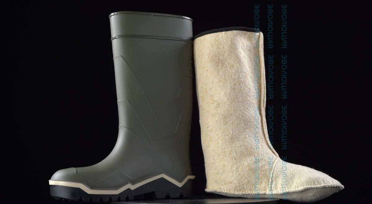 Сапоги ПВХ утепленные «Горняк» (с подноском и стелькой)