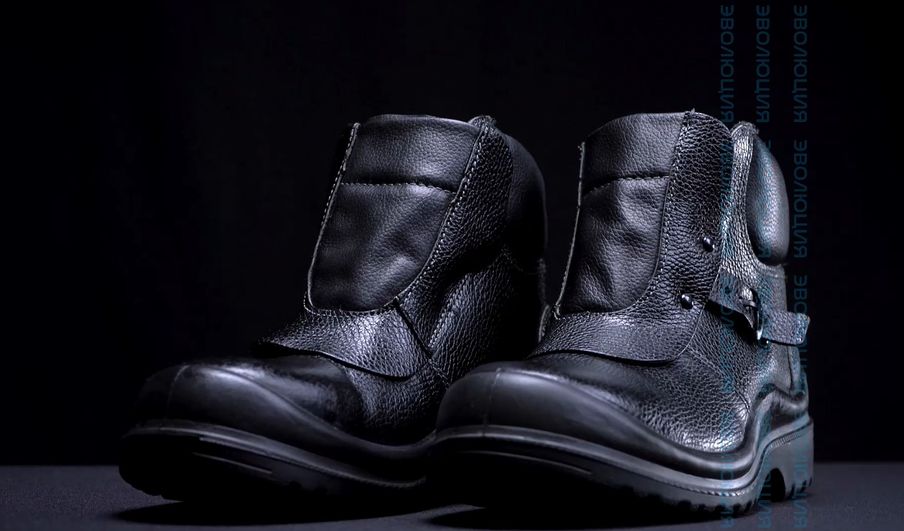 Ботинки сварщика «C90» (кожа, ПУ/Нитрил)