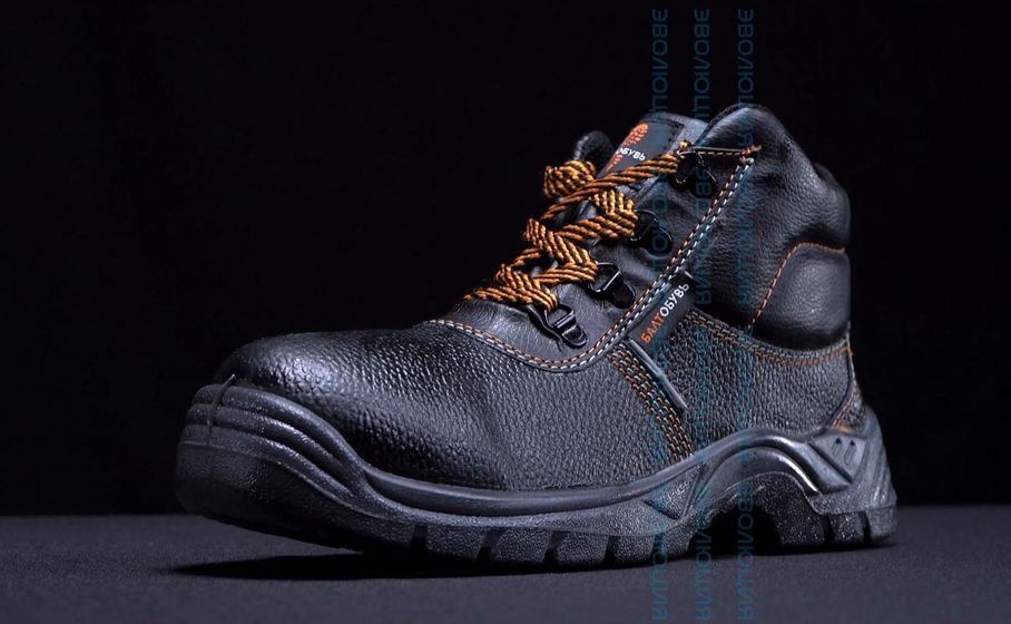 Ботинки рабочие «3208» (кожа, ПУ)