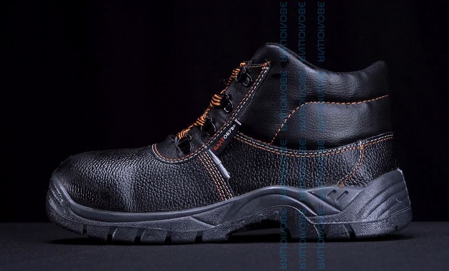 Ботинки рабочие «3208» (кожа, ПУ)