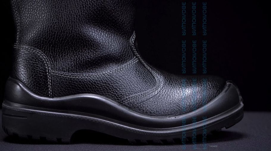 Сапоги утепленные «С35» (кожа, натуральный мех, ПУ-Нитрил)