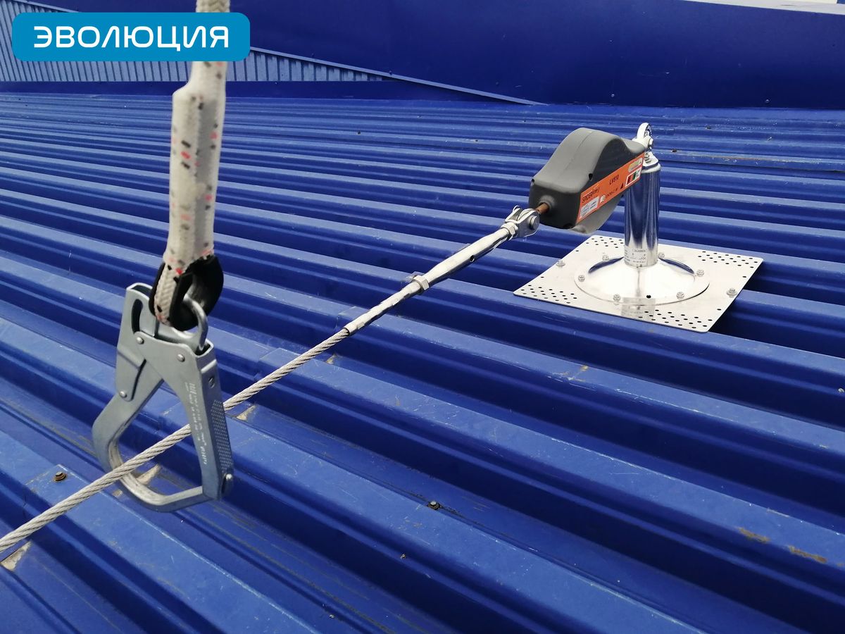 Профнастил. Анкерная линия