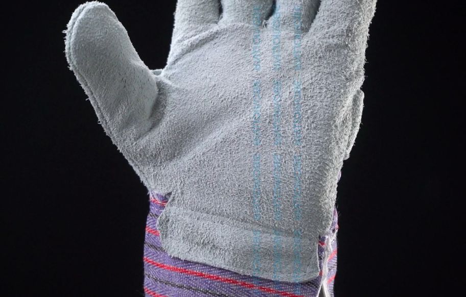 Перчатки комбинированные «0115» спилковые