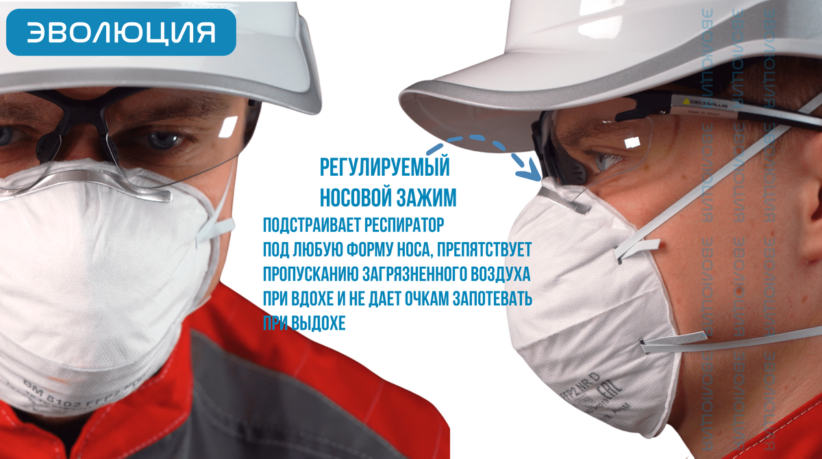 Респиратор «ВМ 8102» (FFP2)