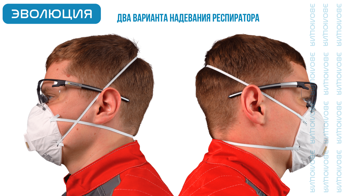 Респиратор «ВМ 8112» (FFP1, с клапаном)