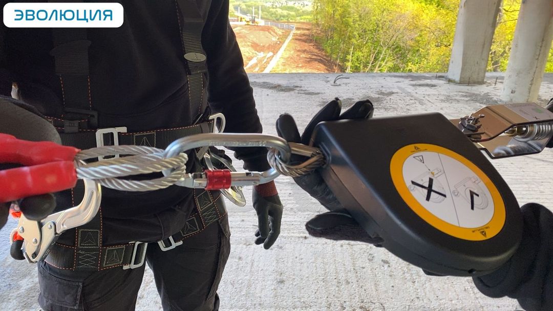 Комплект горизонтальной анкерной линии BATILIGNE 15 метров