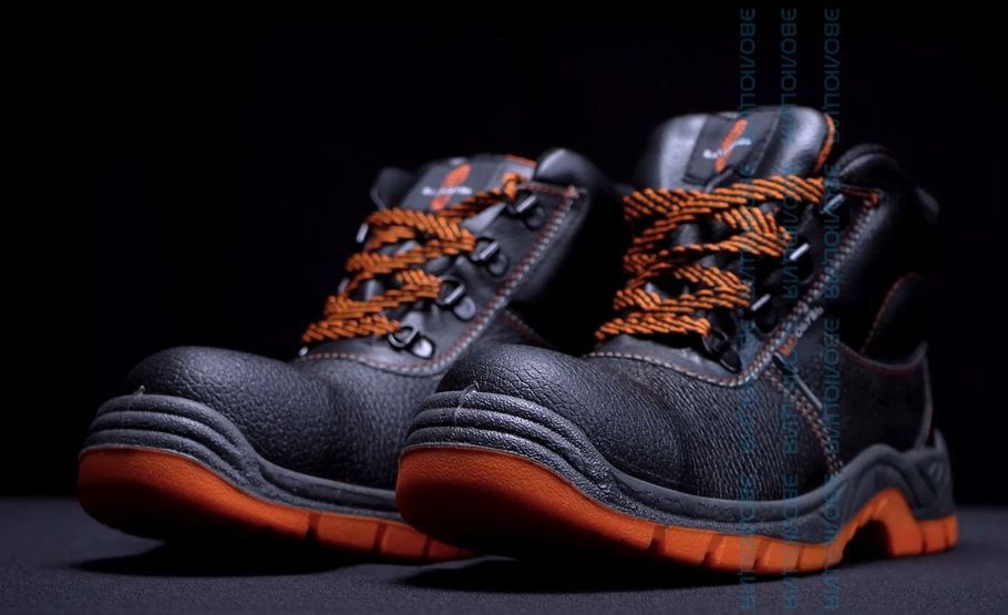 Ботинки рабочие «5208К» (кожа, ПУ-ТПУ)