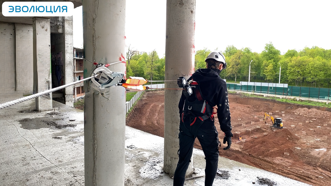 Комплект горизонтальной анкерной линии BATILIGNE 15 метров