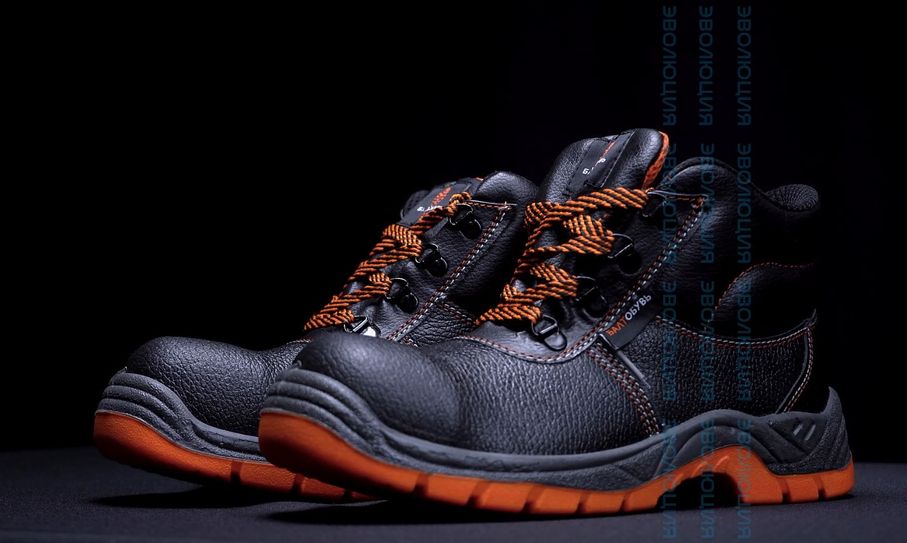 Ботинки рабочие «5208К» (кожа, ПУ-ТПУ)