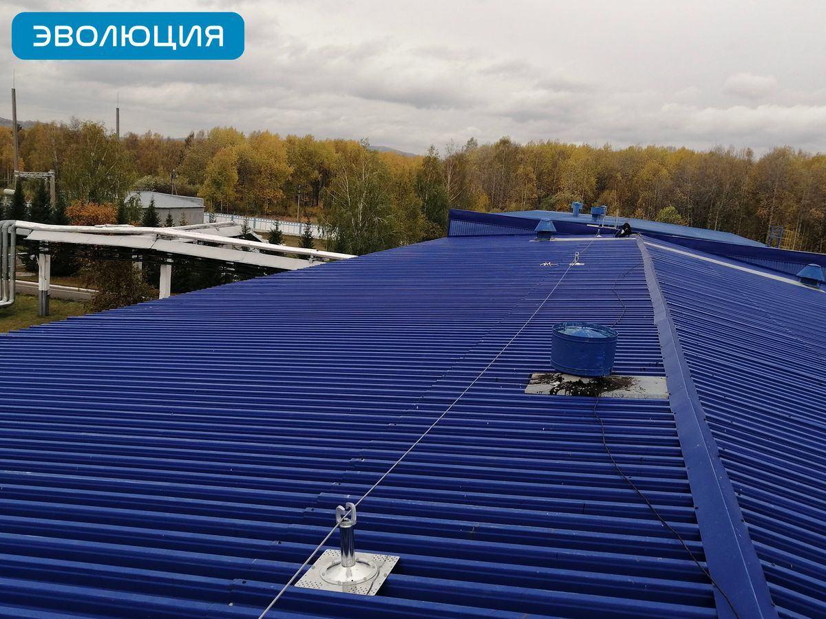 Профнастил. Анкерная линия