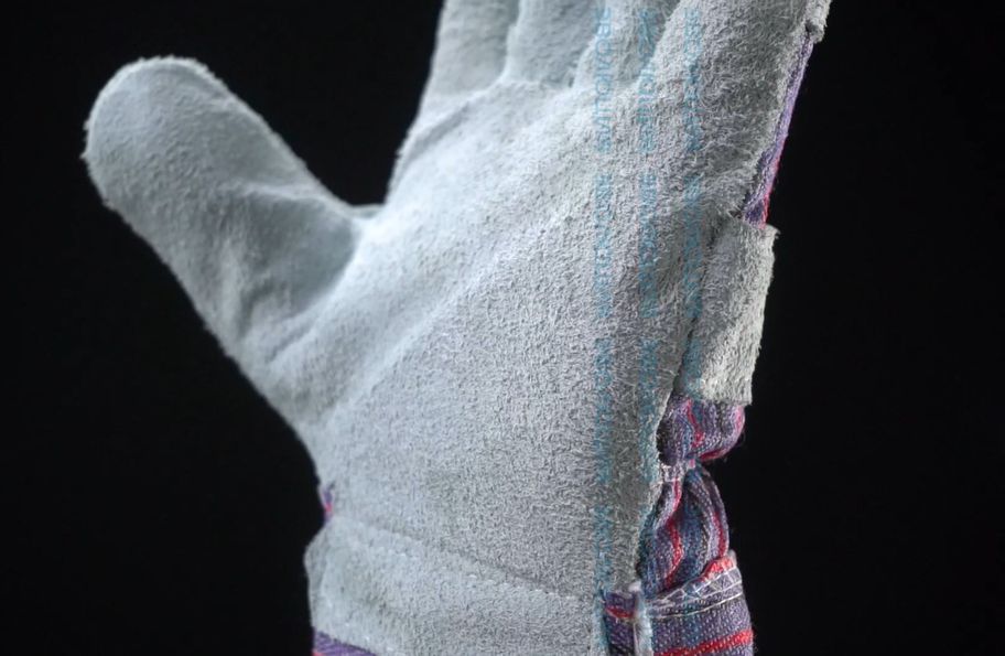 Перчатки комбинированные «0115» спилковые