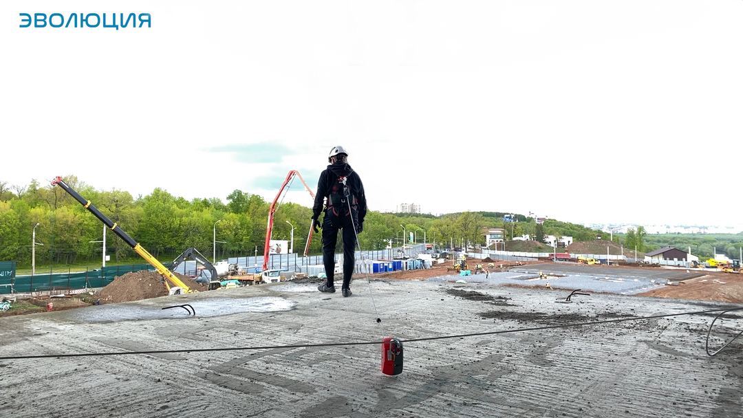 Комплект горизонтальной анкерной линии BATILIGNE 15 метров