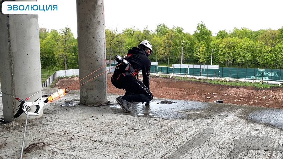 Комплект горизонтальной анкерной линии BATILIGNE 15 метров