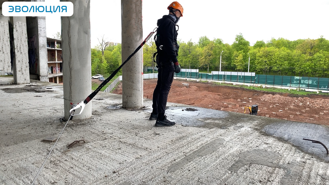 Комплект горизонтальной анкерной линии BATILIGNE 15 метров