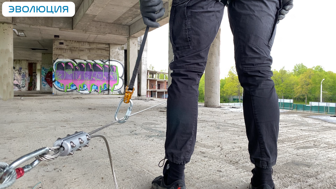 Комплект горизонтальной анкерной линии BATILIGNE 15 метров