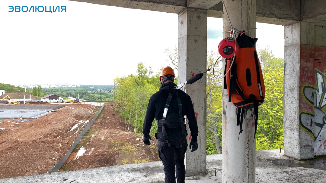 Комплект горизонтальной анкерной линии BATILIGNE 15 метров