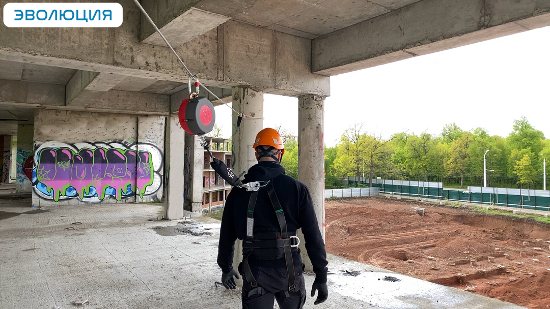 Комплект горизонтальной анкерной линии BATILIGNE 15 метров