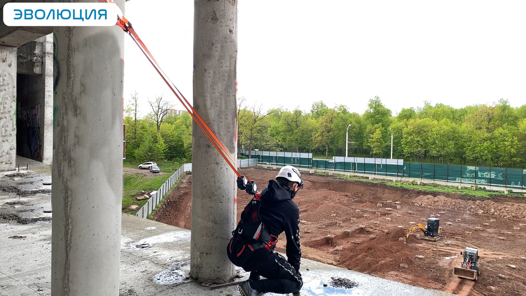 Комплект горизонтальной анкерной линии BATILIGNE 15 метров