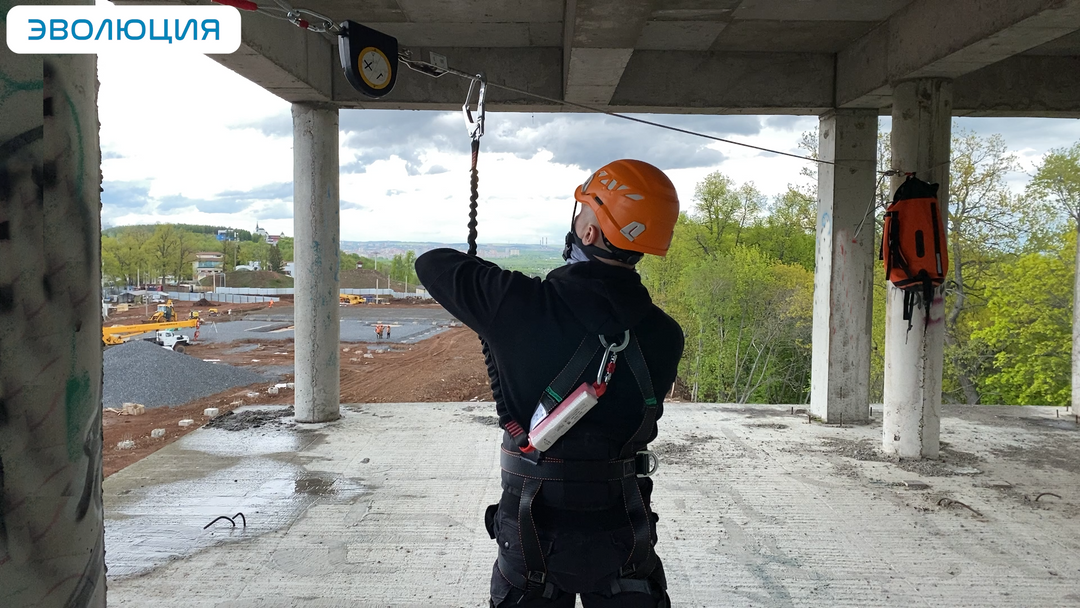 Комплект горизонтальной анкерной линии BATILIGNE 15 метров