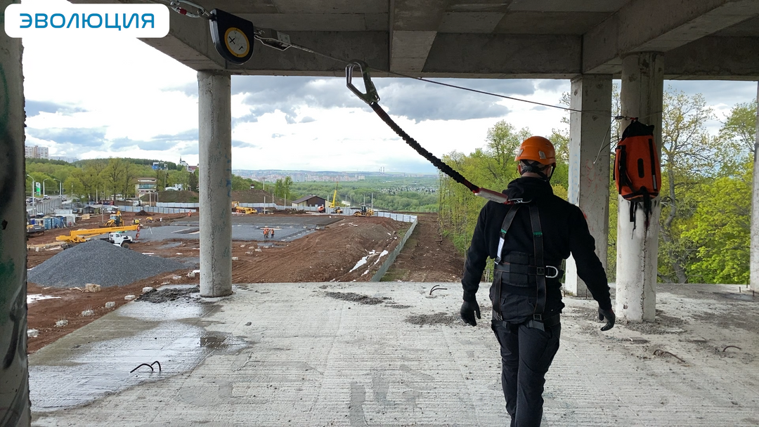 Комплект горизонтальной анкерной линии BATILIGNE 15 метров