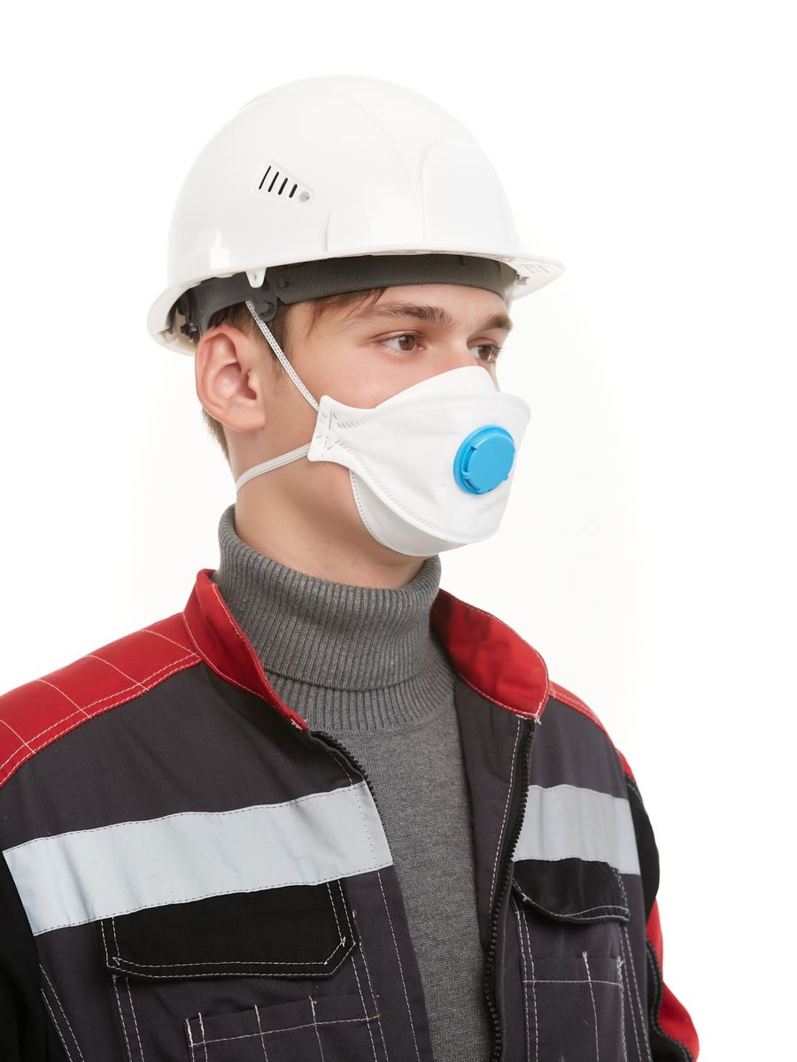 Респиратор «1211» (FFP1, с клапаном, складной)