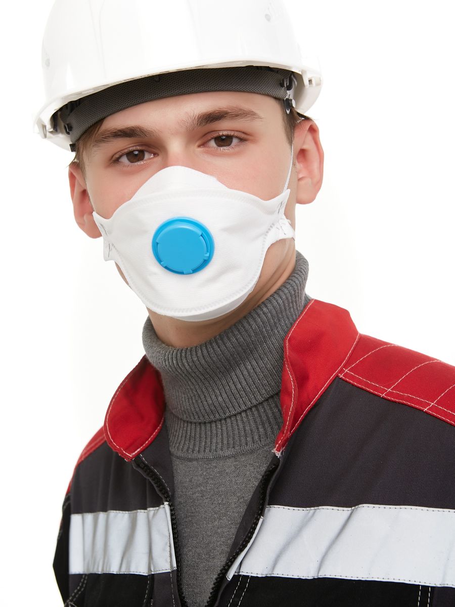 Респиратор «1212» (FFP2, с клапаном, складной)