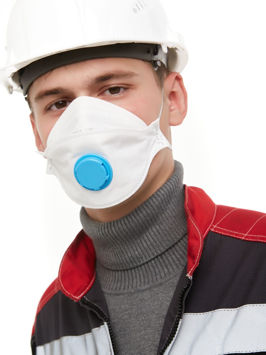 Респиратор «1213» (FFP3, с клапаном, складной)