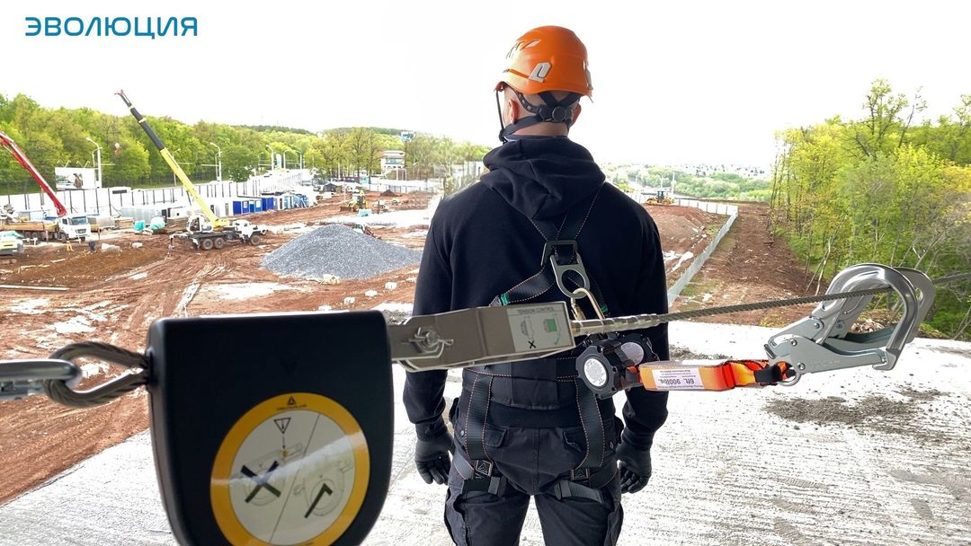 Комплект горизонтальной анкерной линии BATILIGNE 15 метров