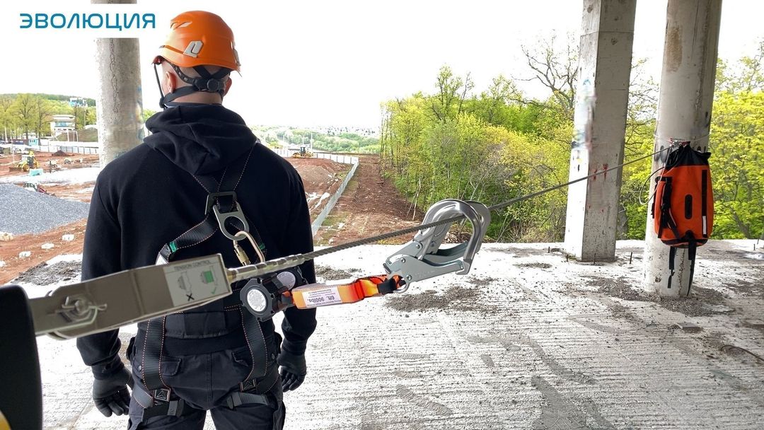 Комплект горизонтальной анкерной линии BATILIGNE 15 метров