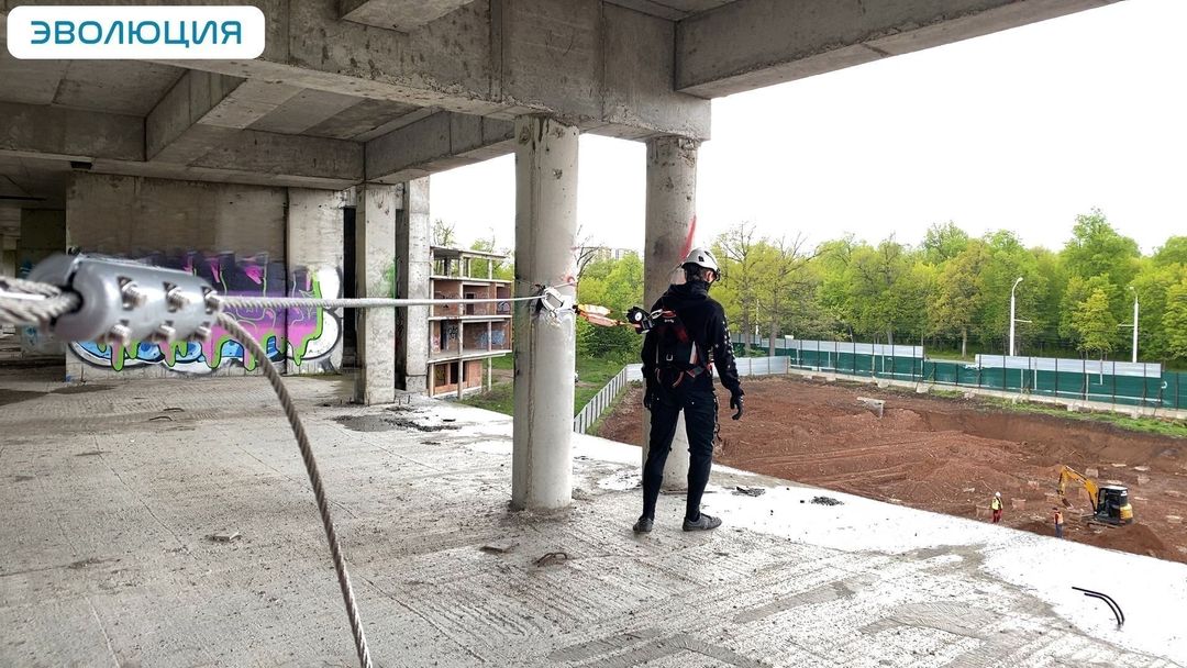 Комплект горизонтальной анкерной линии BATILIGNE 15 метров