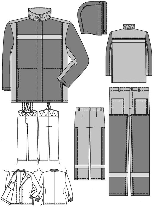 Костюм сварщика зимний «2099ЛС»