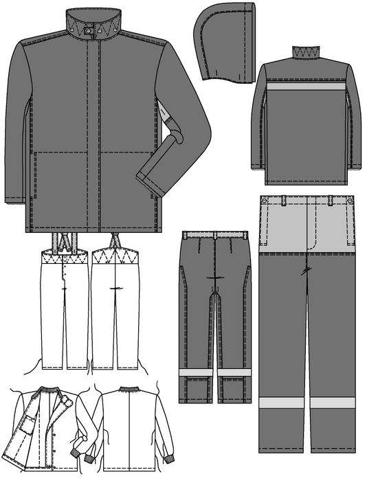 Костюм сварщика зимний «5097АЛС» 
